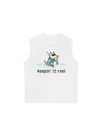 Áo Ba Lỗ Relaxed Fit Go Outside Keep It Reel