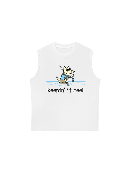 Áo Ba Lỗ Relaxed Fit Go Outside Keep It Reel