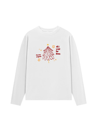 Áo Thun Dài Tay All I Want For Christmas