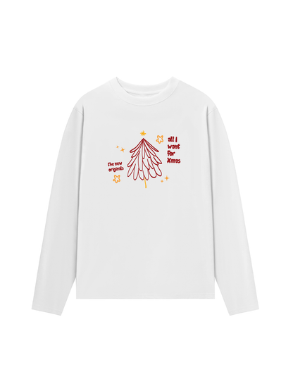 Áo Thun Dài Tay All I Want For Christmas