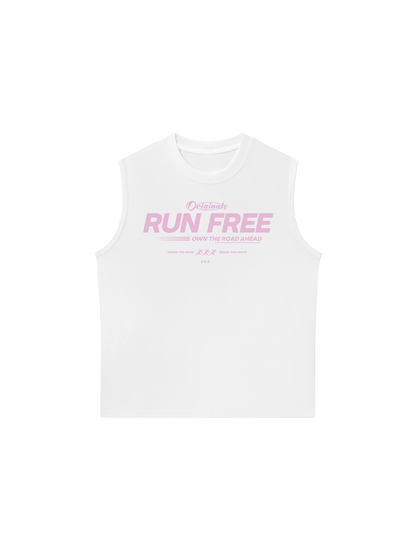 Áo Ba Lỗ Relaxed Fit Run Free