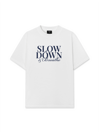 Áo Thun Relaxed Fit Slow Down & Breathe