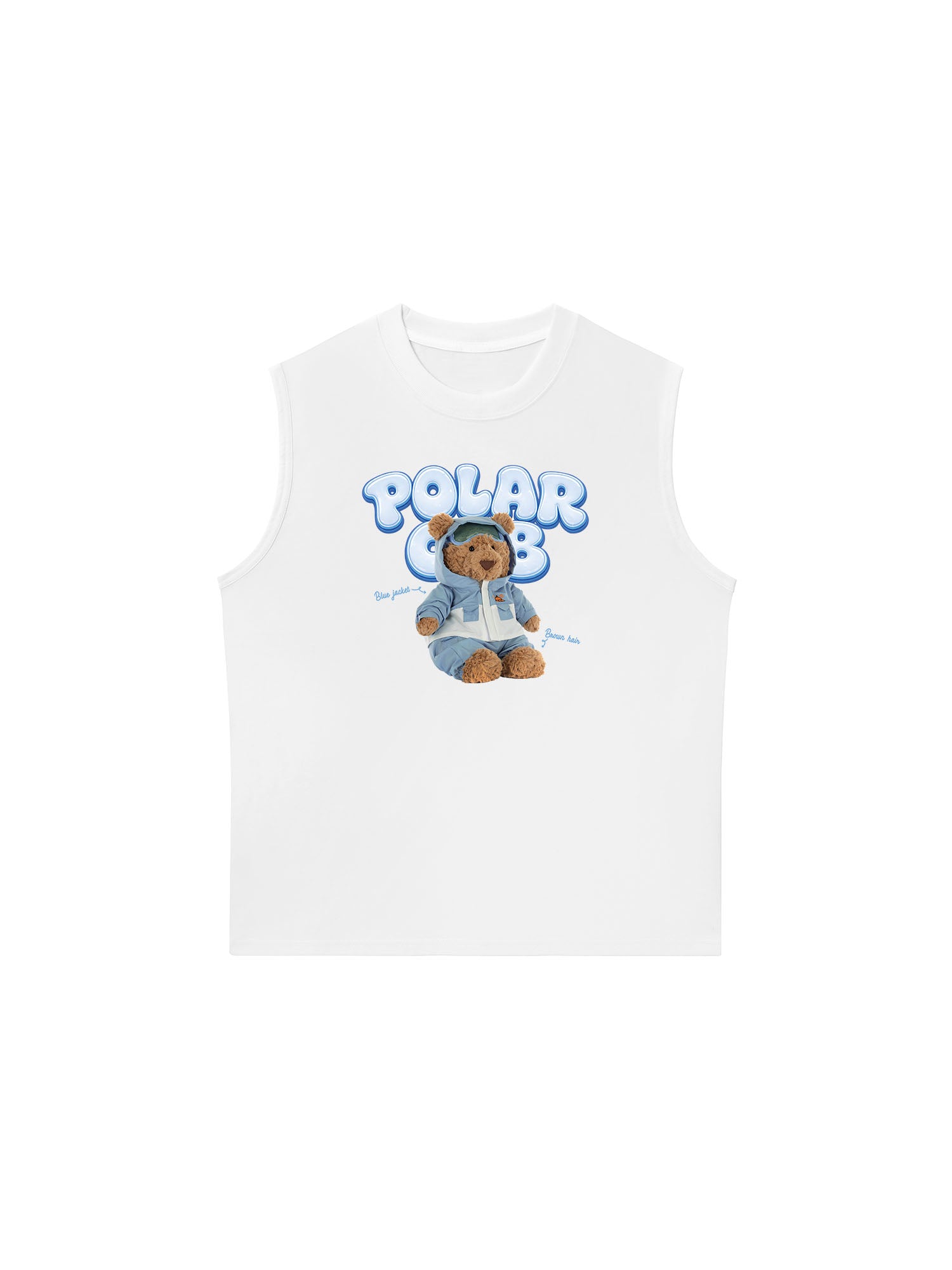Áo Ba Lỗ Relaxed Fit Teddy Land Solar Cub