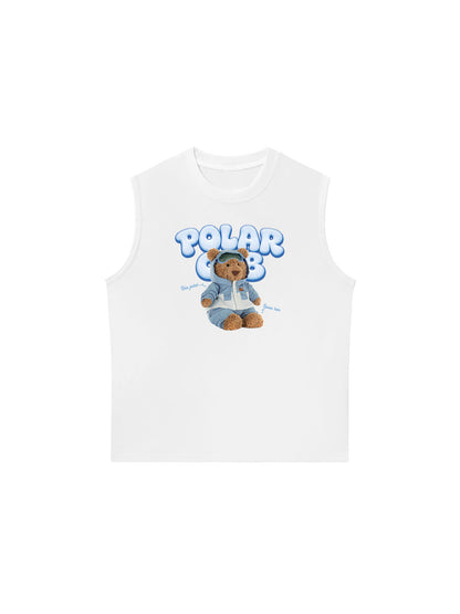 Áo Ba Lỗ Relaxed Fit Teddy Land Solar Cub