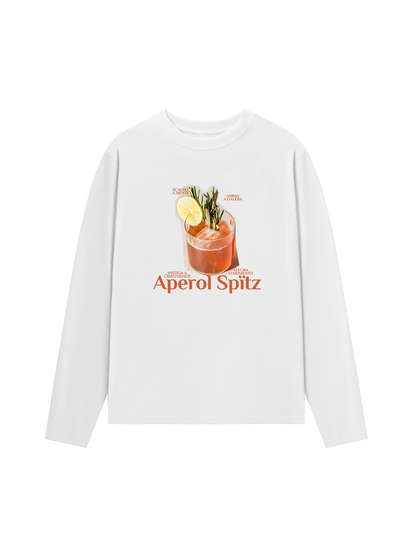 Áo Thun Dài Tay Fresh Aperol Spitz