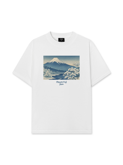 Áo Thun Relaxed Fit Mount Fuji