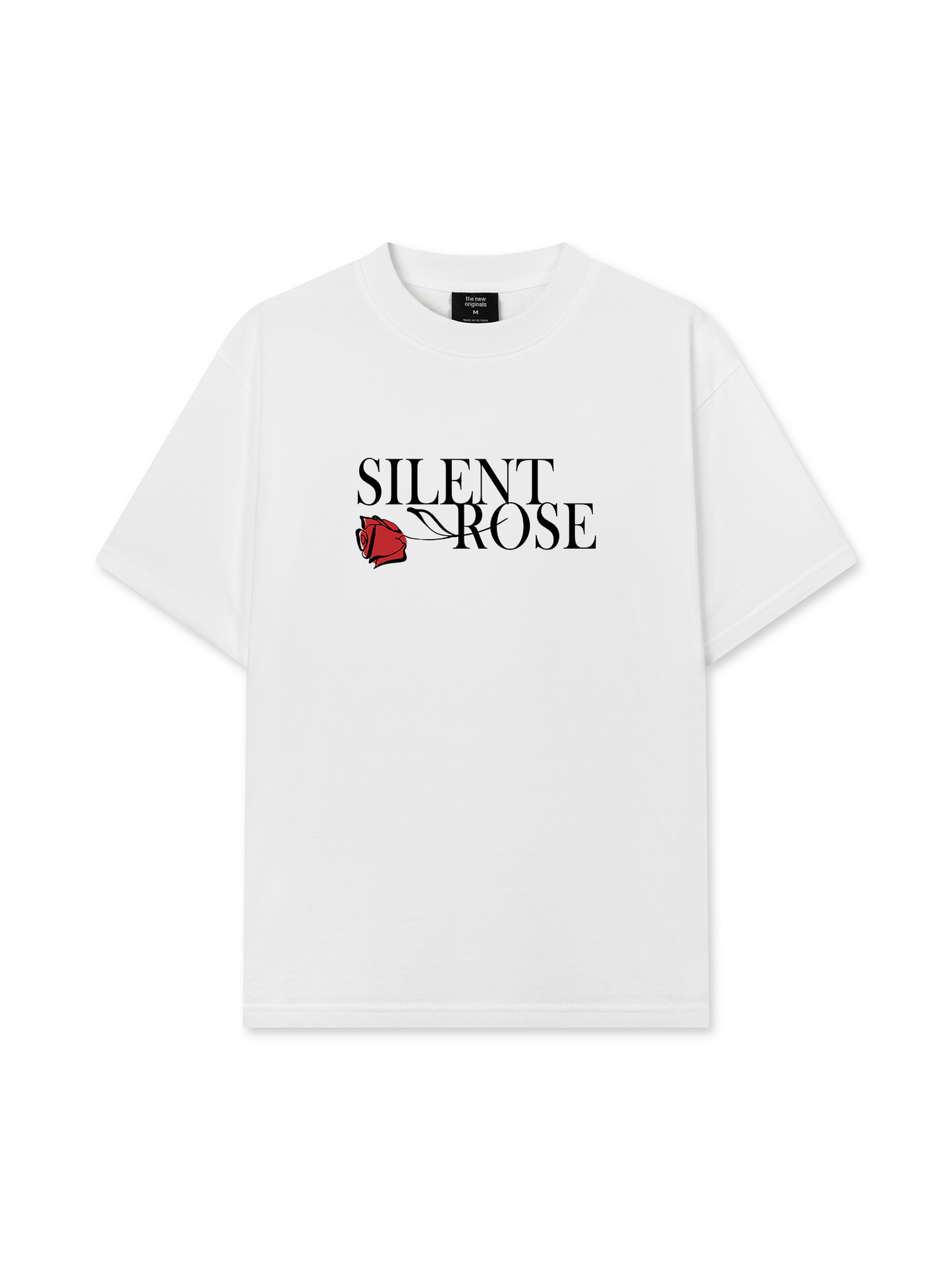 Áo Thun Relaxed Fit Old Money Silent Rose