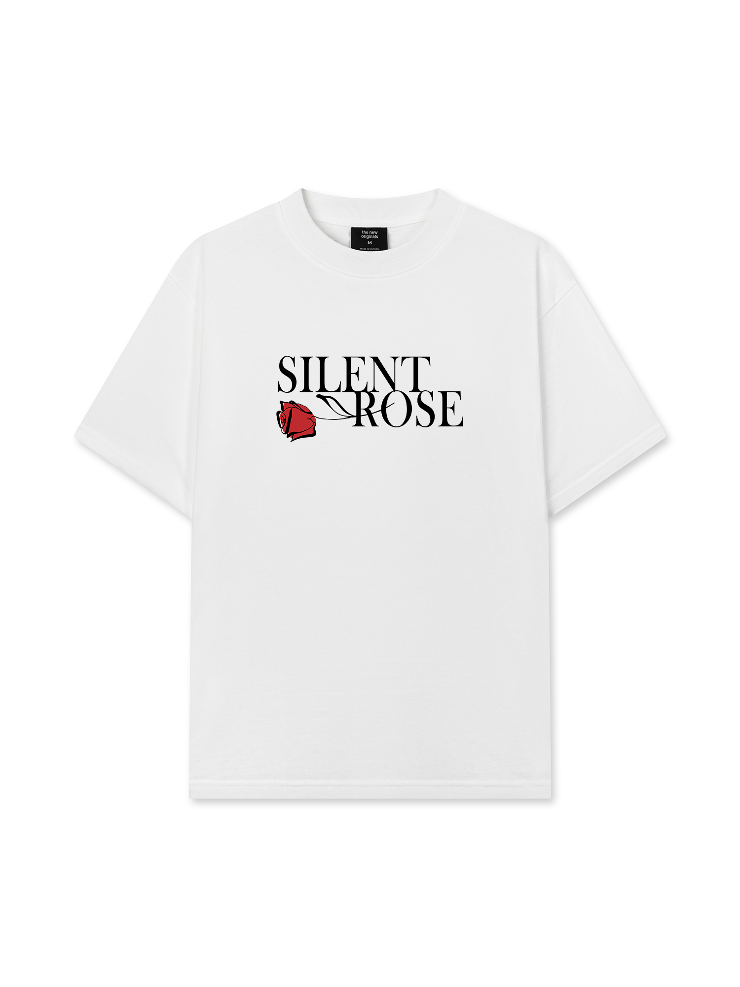 Áo Thun Relaxed Fit Old Money Silent Rose