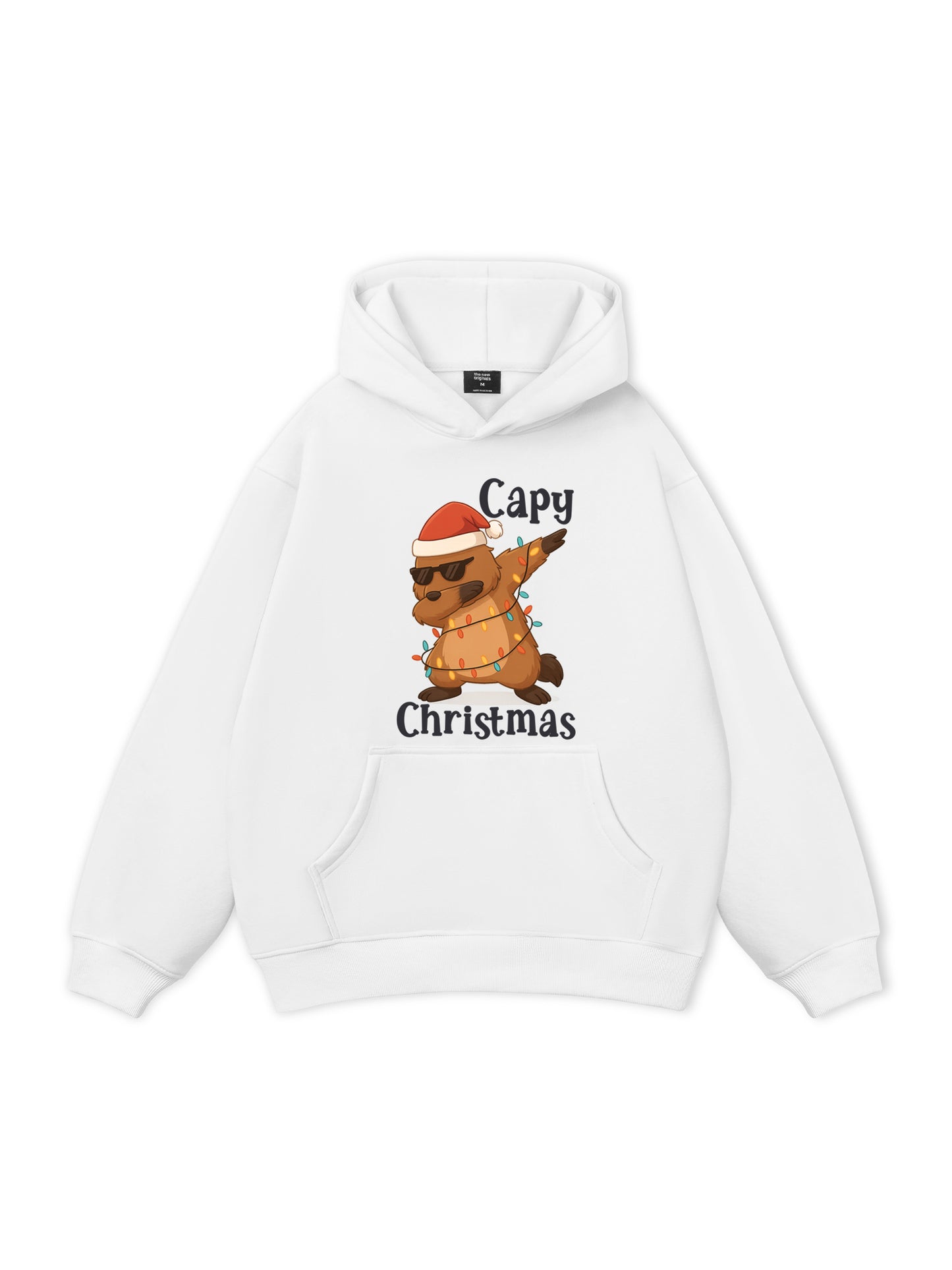 Capy Christmas Dab Hoodie