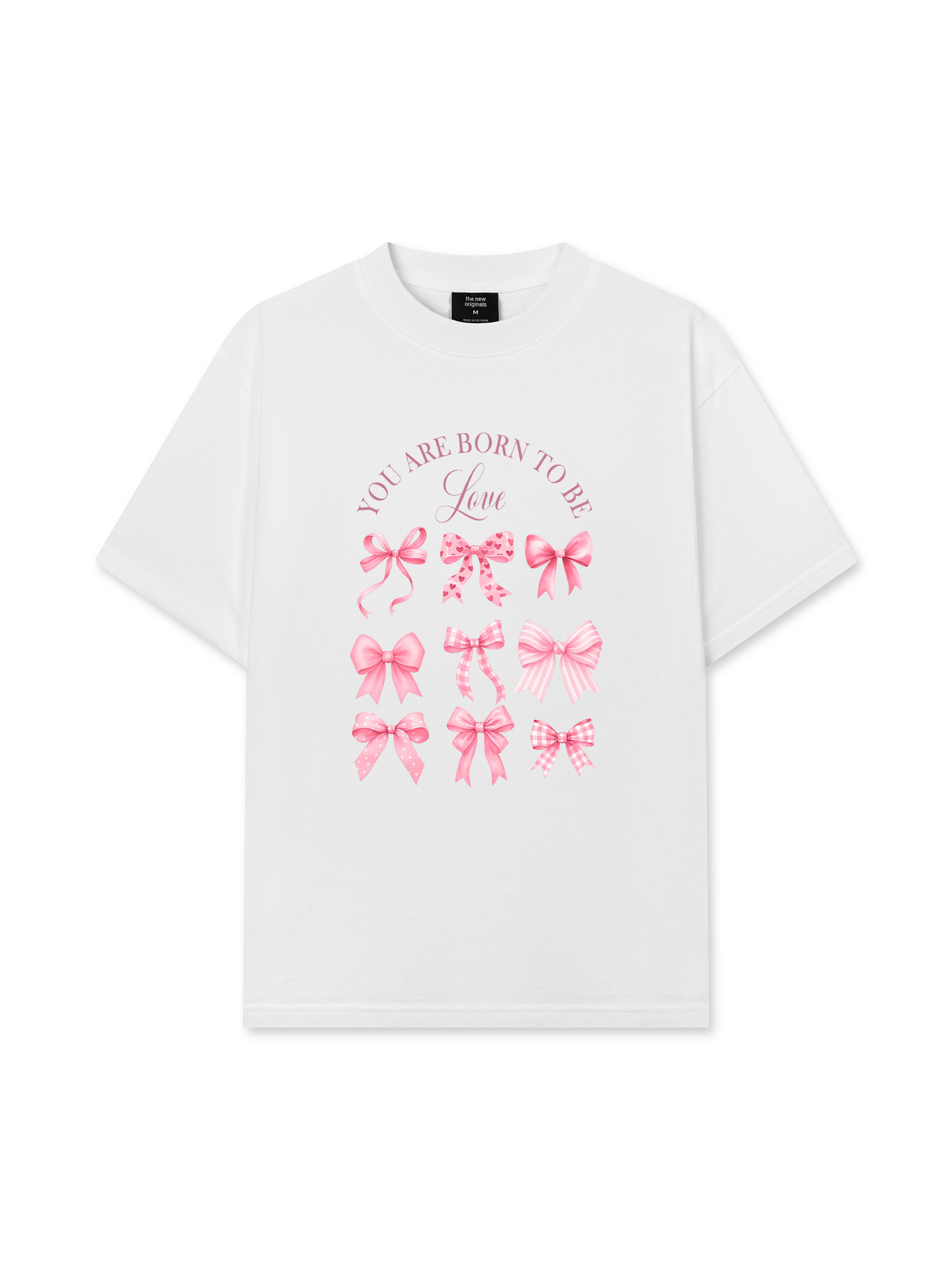 Áo Thun Relaxed Fit Daily Cuties You Are Born To Be Loved