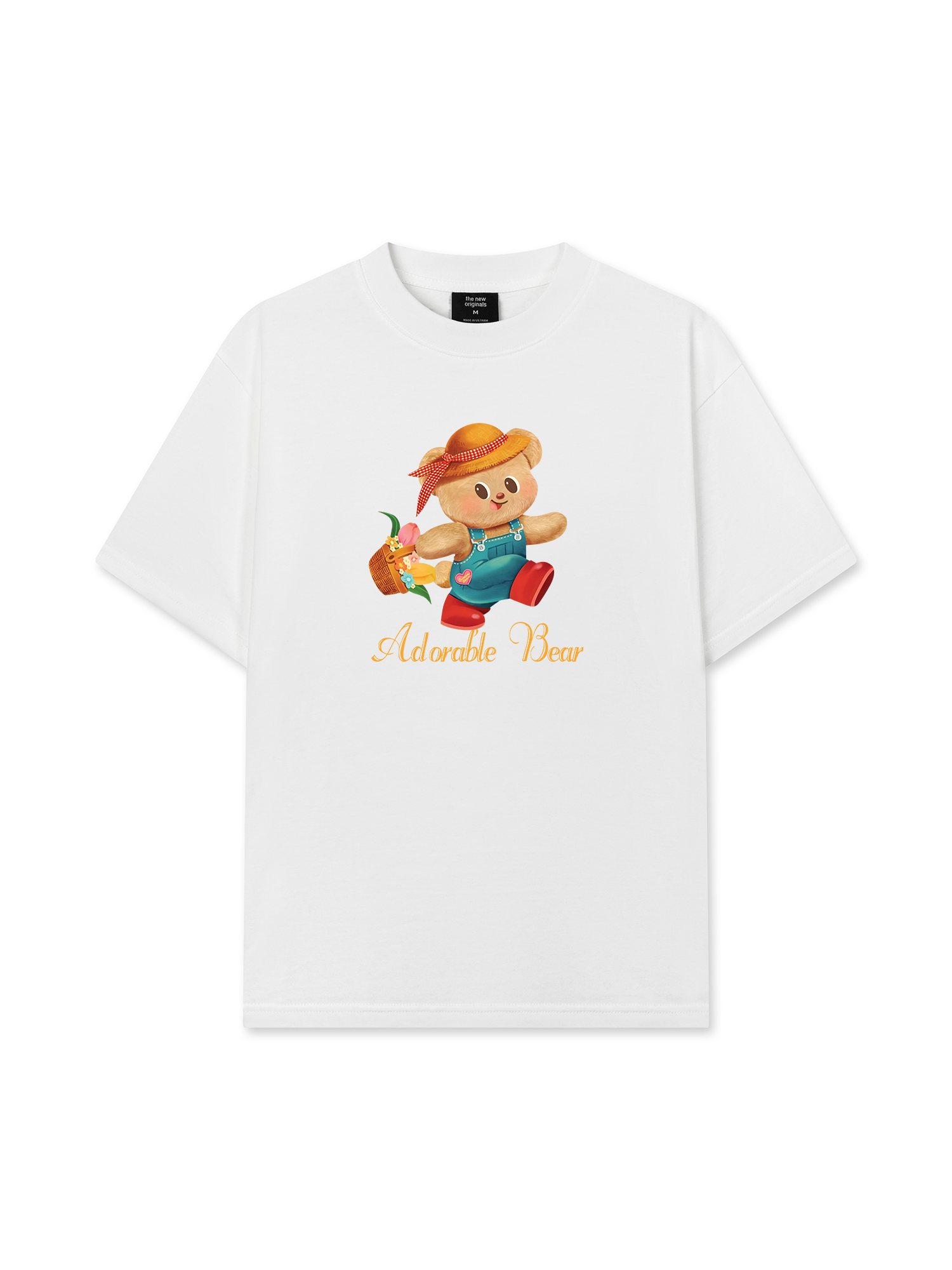 Áo Thun Relaxed Fit Adorable Bear