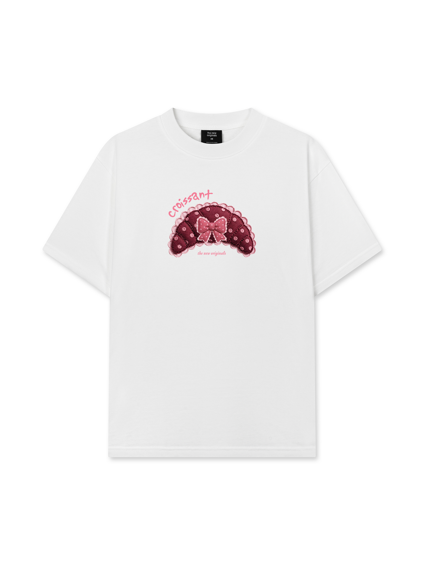 Áo Thun Relaxed Fit Croissant DIY