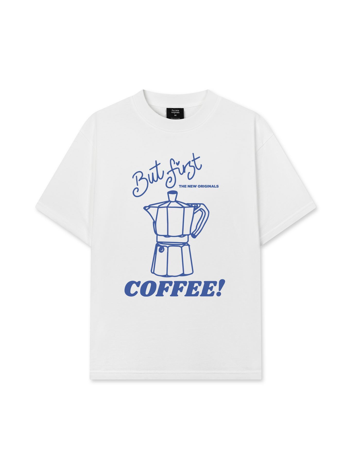 Áo Thun Relaxed Fit But First Coffee