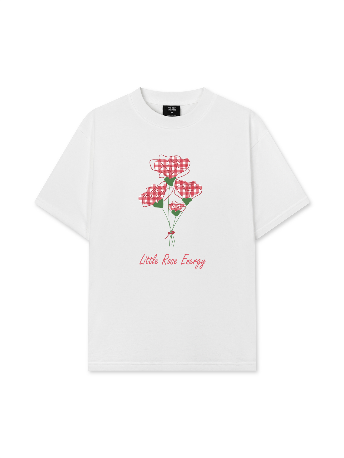 Áo Thun Relaxed Fit Daily Cuties Little Rose Energy