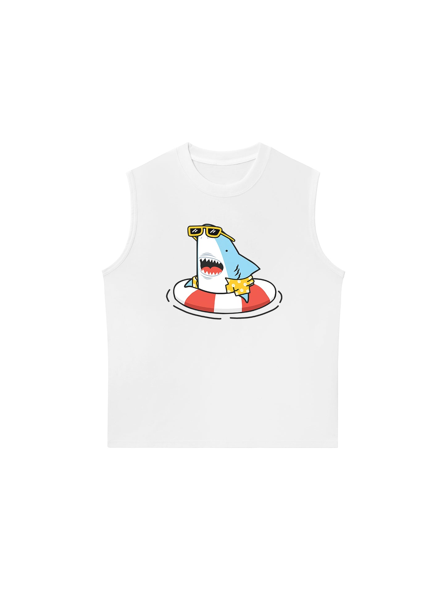 Áo Ba Lỗ Relaxed Fit Ocean baby Shark
