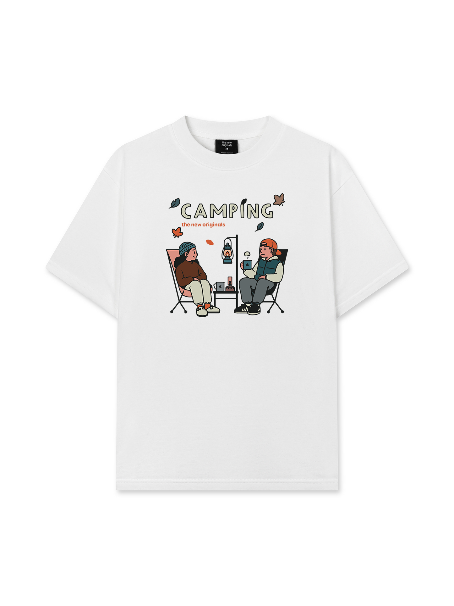 Áo Thun Relaxed Fit Go Outside Go Camping