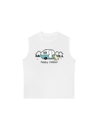 Áo Ba Lỗ Relaxed Fit Go Outside Happy Camper
