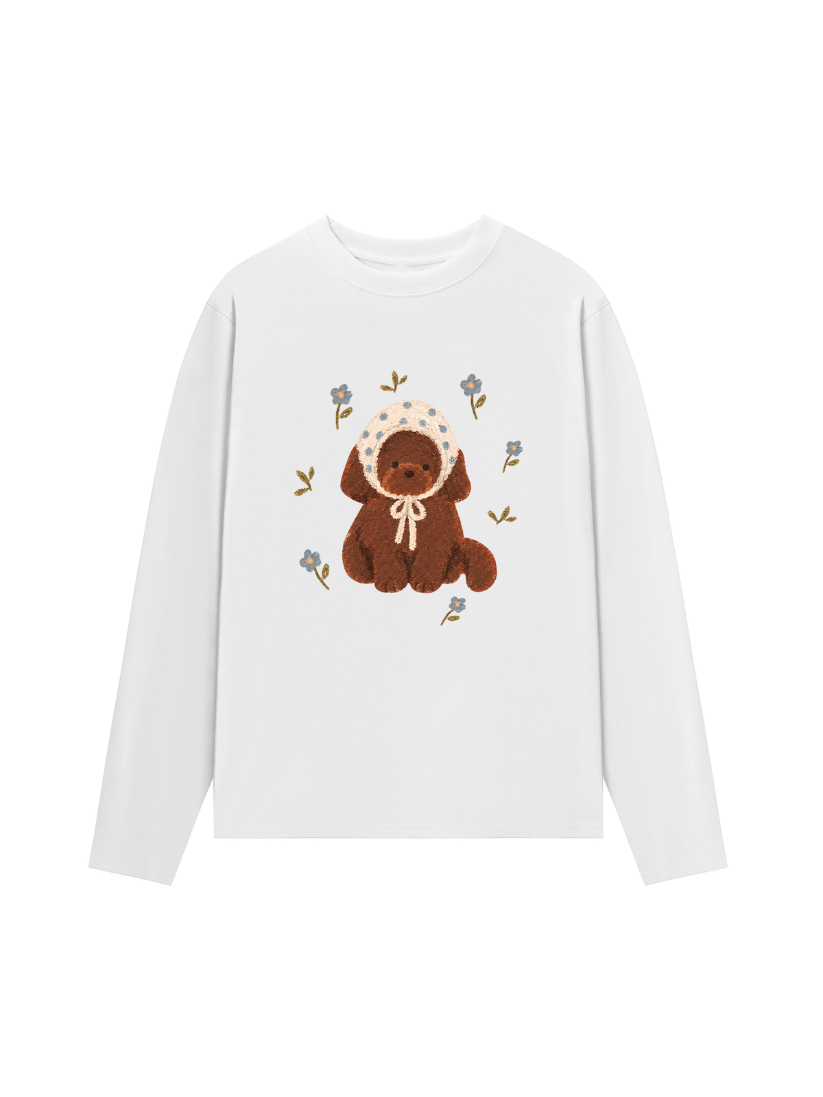 Áo Thun Dài Tay Cozy Puppy