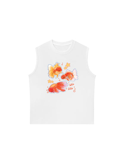 Áo Ba Lỗ Relaxed Fit Blub Blub
