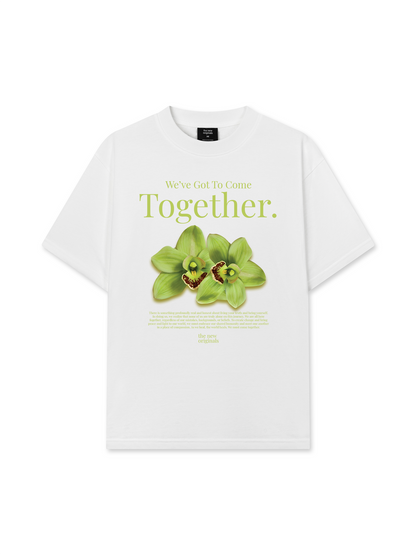 Áo Thun Relaxed Fit Summer Vibes Green Flower