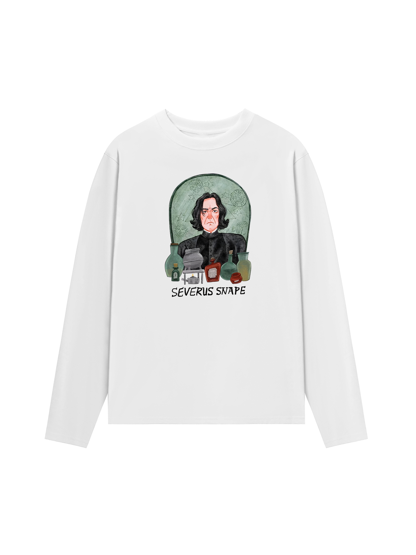 Áo Thun Dài Tay Harry Potter Severus Snape