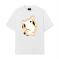 Áo Thun Relaxed Fit No Though Just Cat