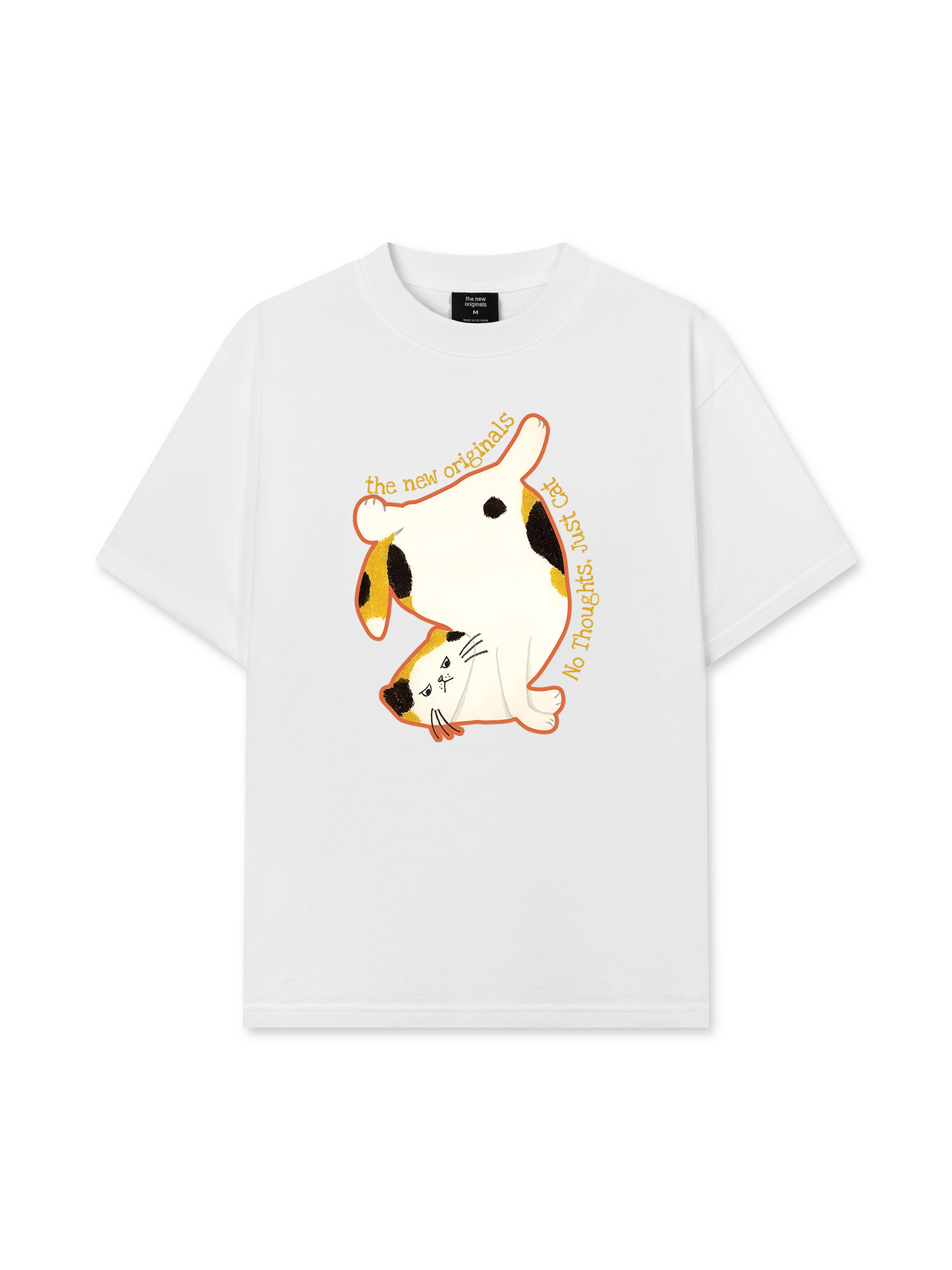 Áo Thun Relaxed Fit No Though Just Cat