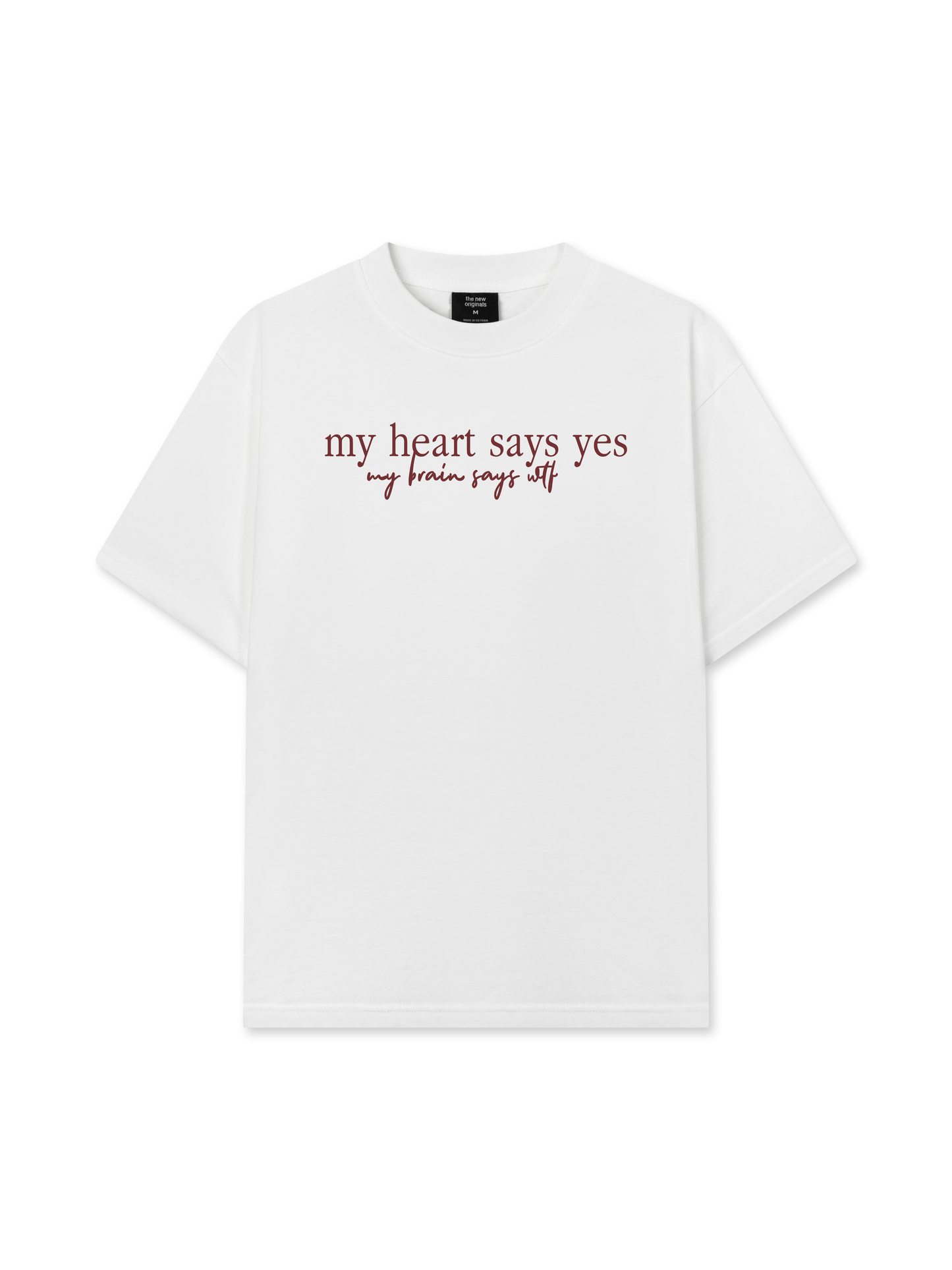 Áo Thun Relaxed Fit My Heart Say Yes