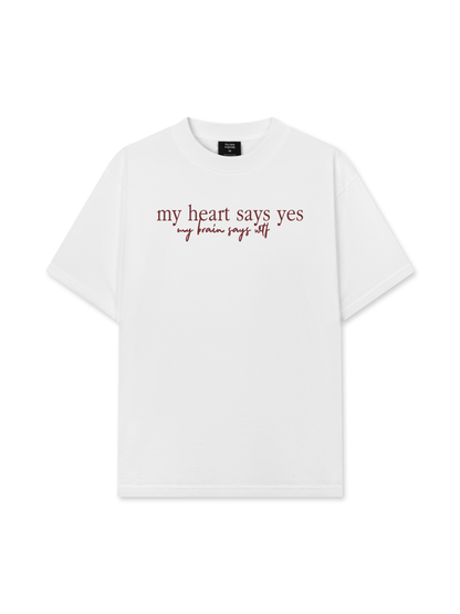Áo Thun Relaxed Fit My Heart Say Yes