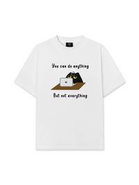 Áo Thun Relaxed Fit Animal Mood You Can Do Anything