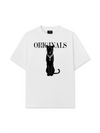 Áo Thun Relaxed Fit Animal Mood Black Cat