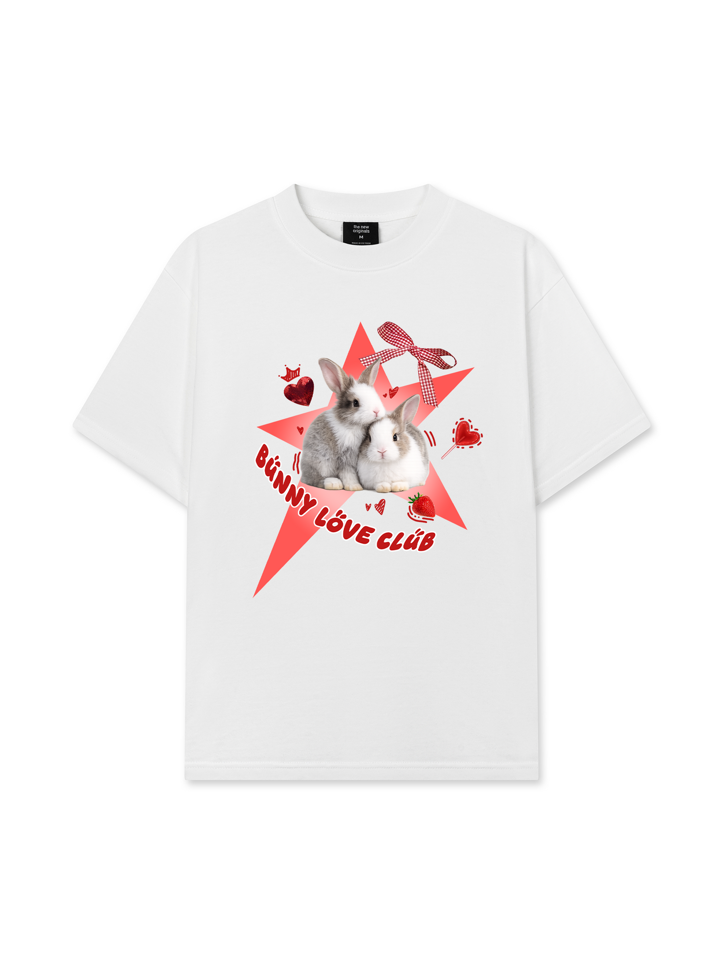 Áo Thun Relaxed Fit Daily Cuties Bunny Love Club