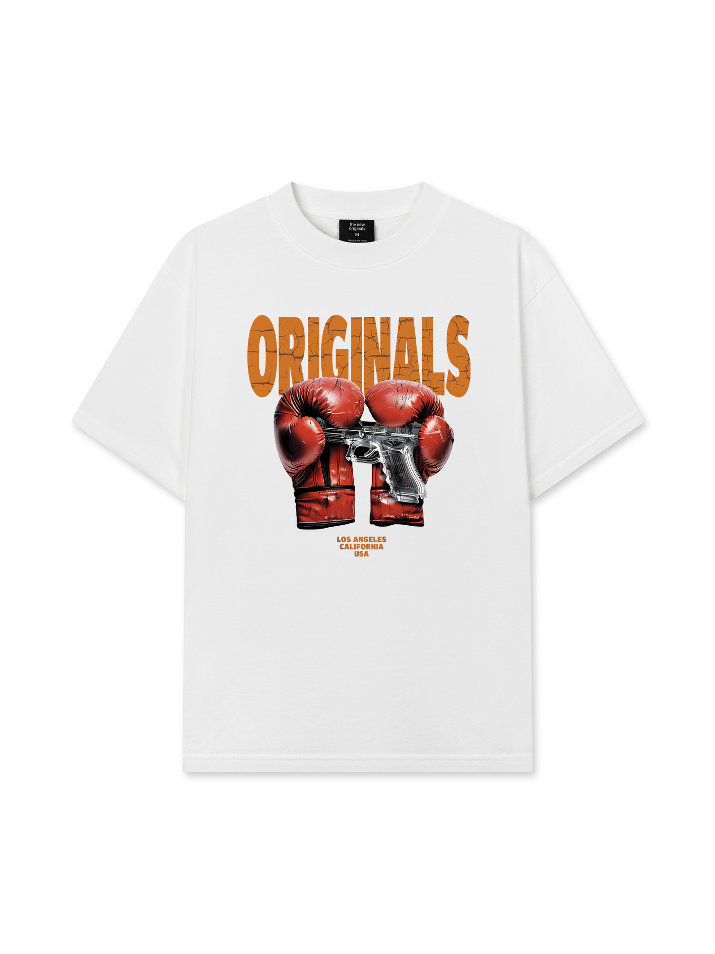 Áo Thun Relaxed Fit Fitnes Boxing Gun