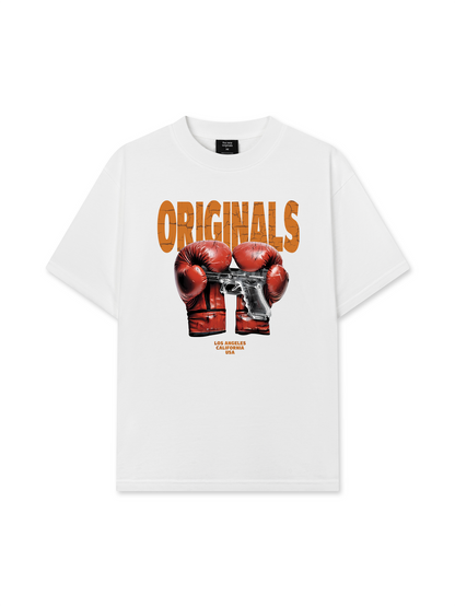Áo Thun Relaxed Fit Fitnes Boxing Gun