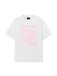 Áo Thun Relaxed Fit Daily Cuties Cutie Petal Vibes