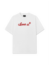 Áo Thun Relaxed Fit Couple Love You Xmas For Boy