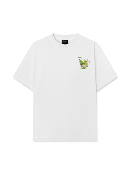 Áo Thun Relaxed Fit Người Dễ Thương Thích Matcha