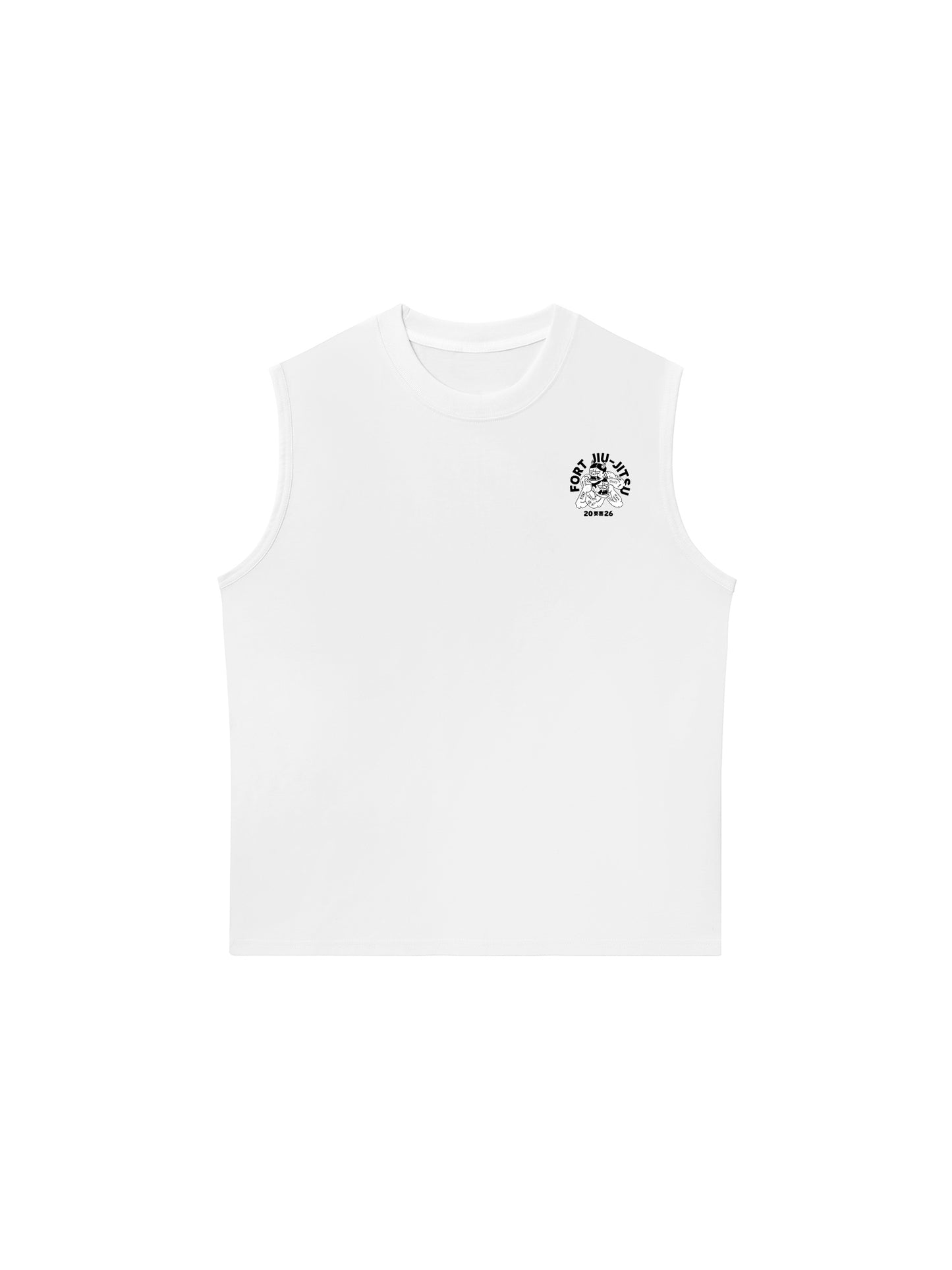 Áo Ba Lỗ Relaxed Fit Fort Jiu Jitsu
