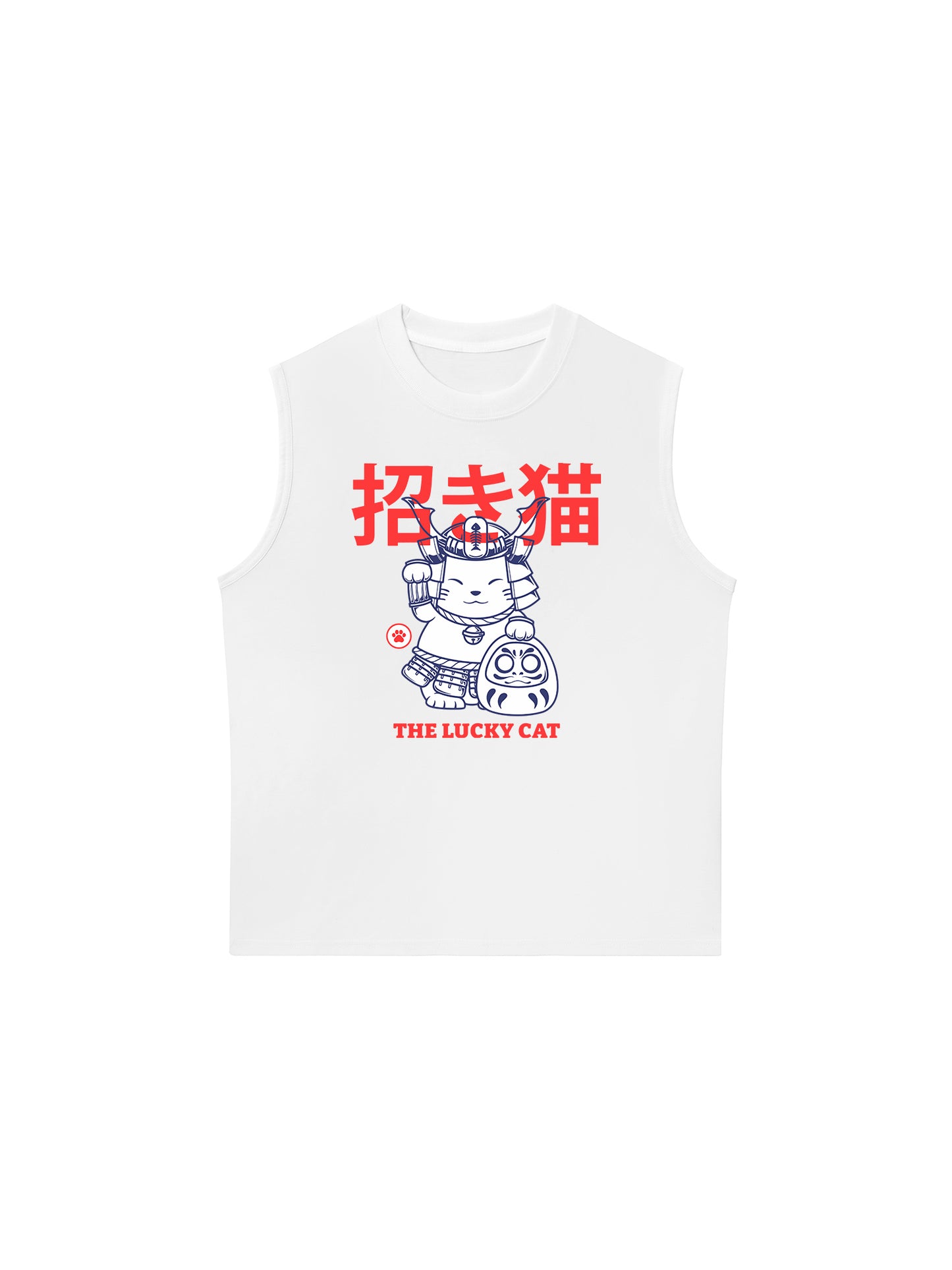 Áo Ba Lỗ Relaxed Fit Maneki Neko