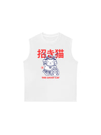 Áo Ba Lỗ Relaxed Fit Maneki Neko