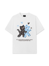 Áo Thun Relaxed Fit Cat Love