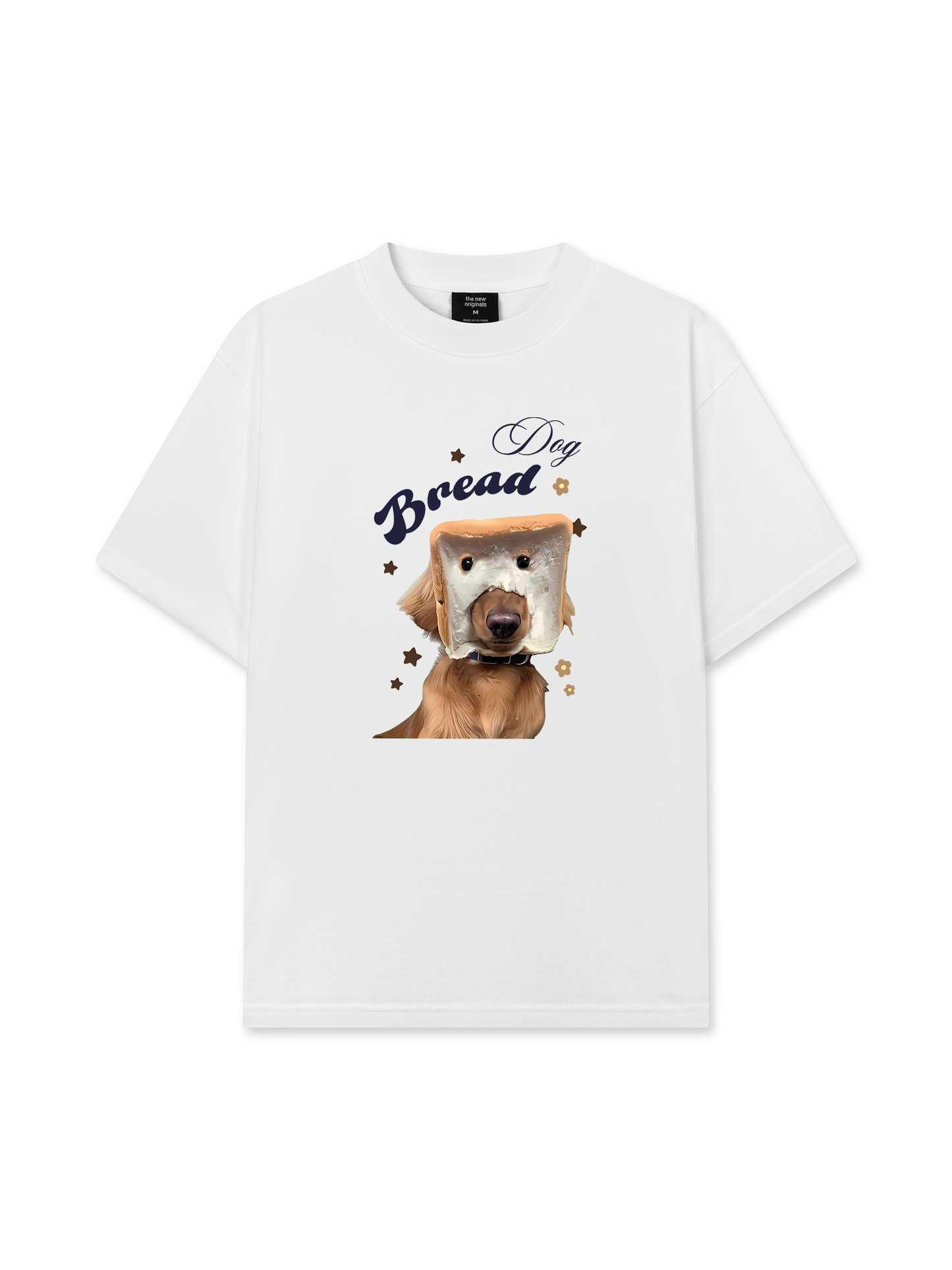 Áo Thun Relaxed Fit Sweet Pastry Bread Dog