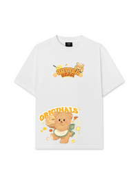 Áo Thun Relaxed Fit Teddy Land Butter Bear