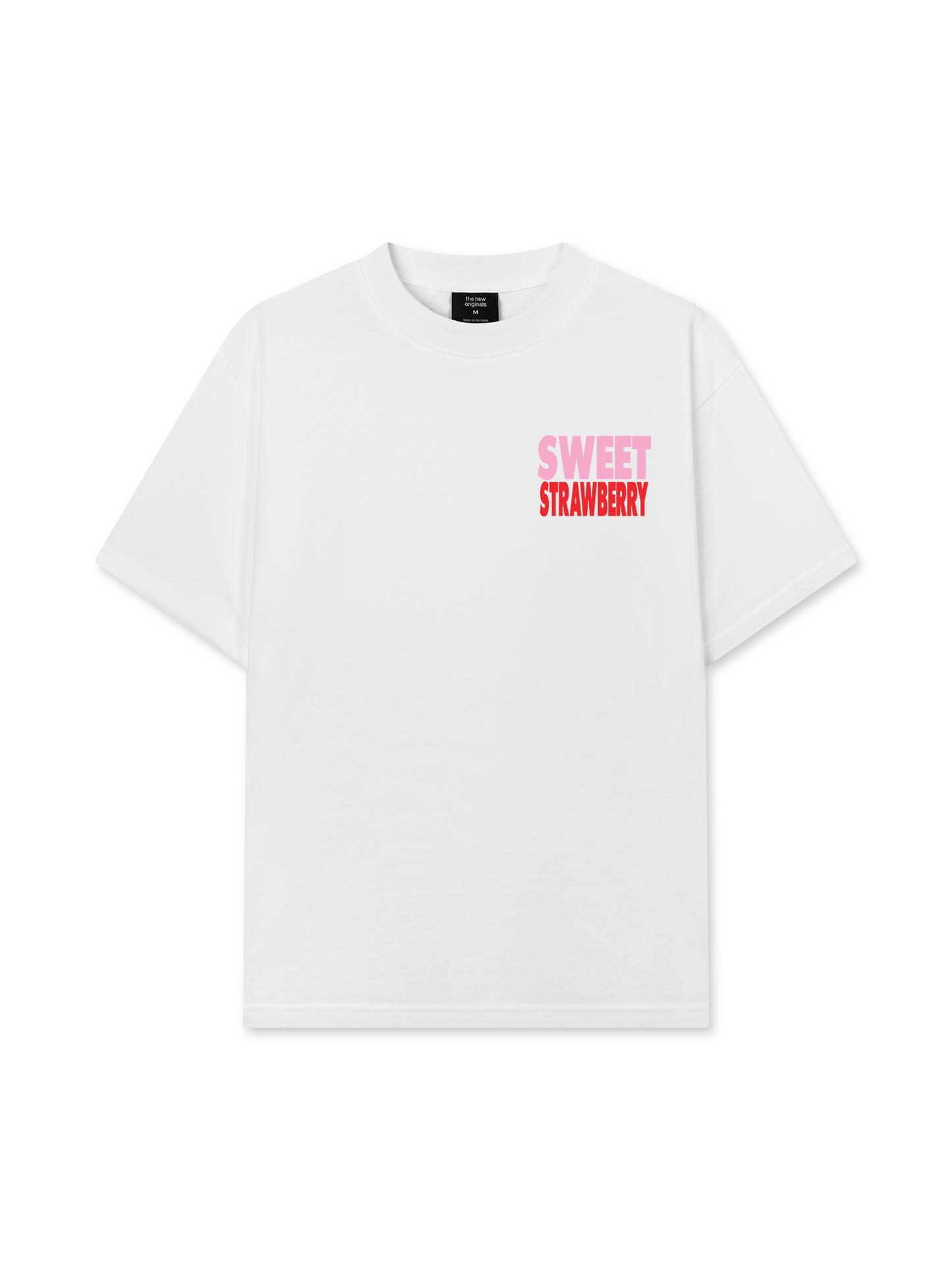 Áo Thun Relaxed Fit Summer Vibes Strawberry