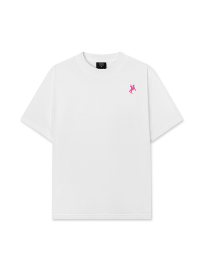 Áo Thun Relaxed Fit  Pink Cowboy