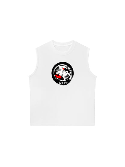 Áo Ba Lỗ Relaxed Fit The Flow State Koi