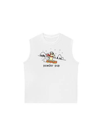 Áo Ba Lỗ Relaxed Fit Go Outside Powder Pup