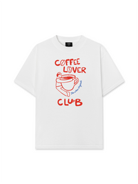 Áo Thun Relaxed Fit Coffee Lover Club