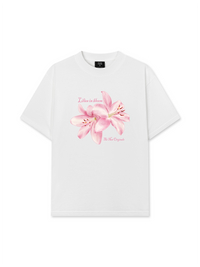 Áo Thun Relaxed Fit Lilies in Bloom