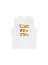 Áo Ba Lỗ Relaxed Fit That 90_s Vibes